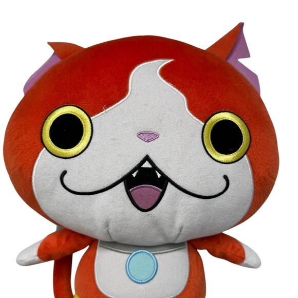 Yo-kai Watch Jibanyan Large Orange Cat Plush 15” 2015 Stuffed Animal Hasbro - Picture 5 of 8